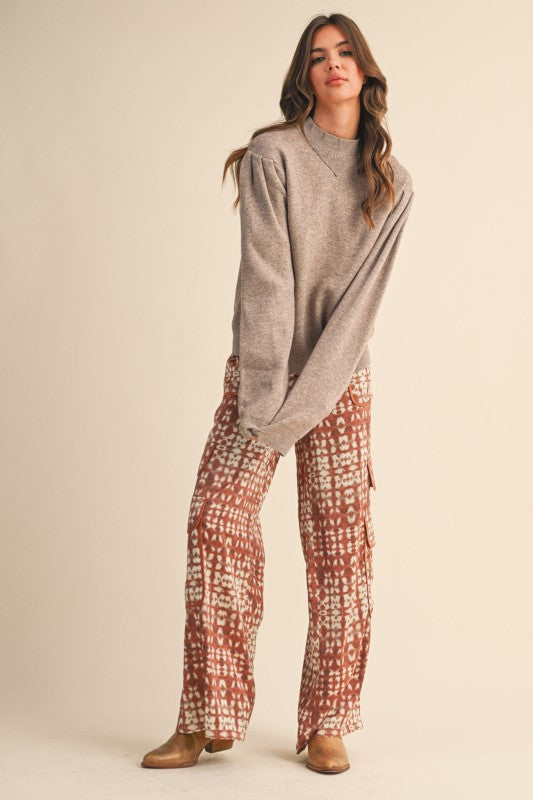 Brittany Mock Neck Sweater