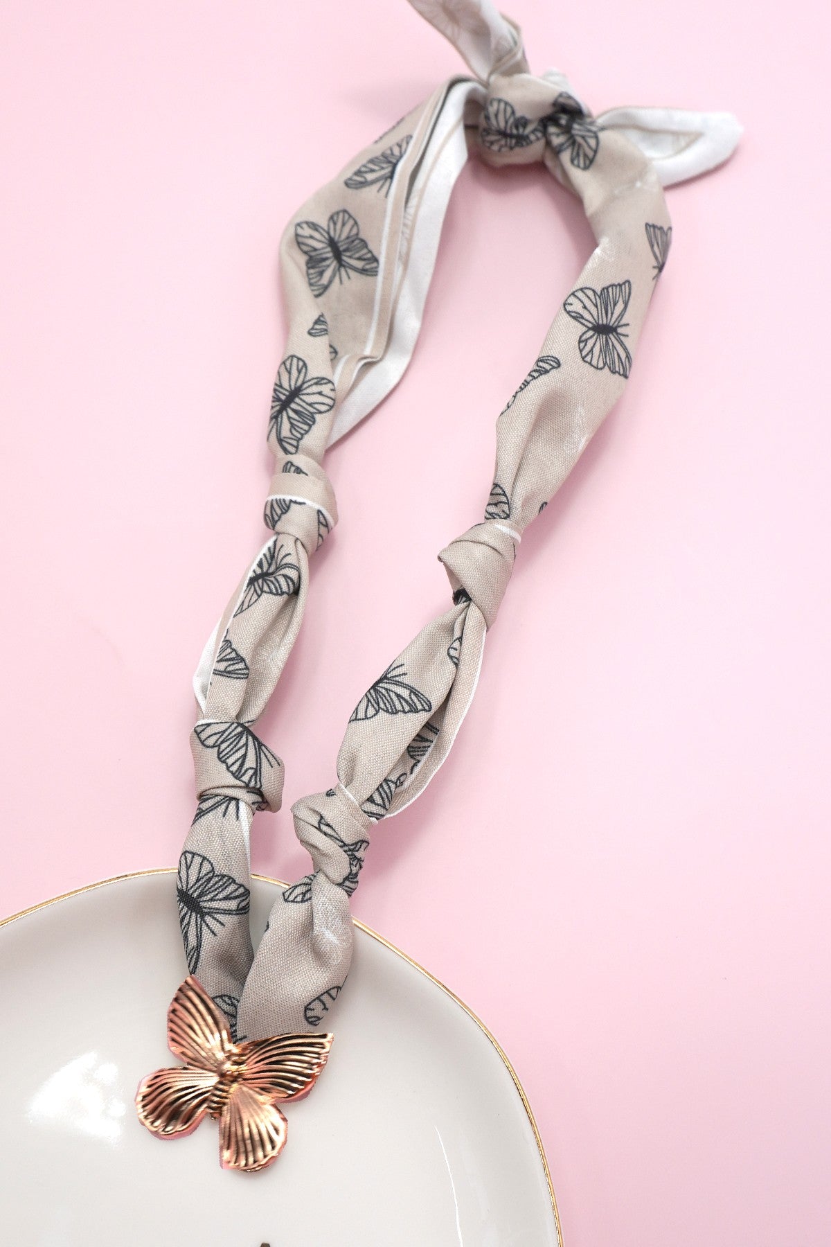 Handmade Scarf Necklace