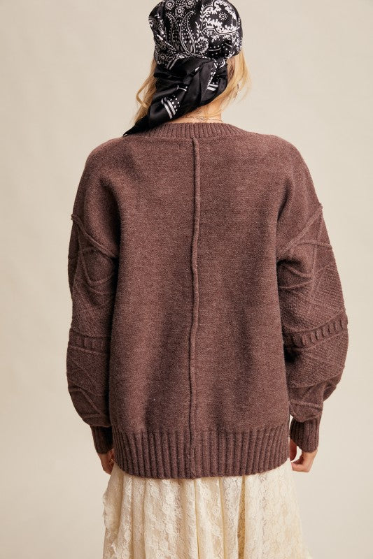 Haven Knit Cardigan Mocha
