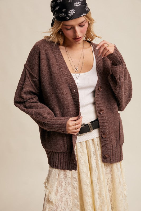Haven Knit Cardigan Mocha
