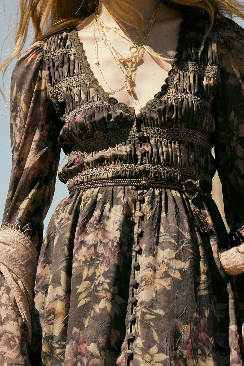 Dara Floral Midi Dress