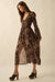 Dara Floral Midi Dress