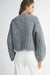 Annalise Chunky Knit Cardigan H. Grey