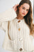 Annalise Chunky Knit Cardigan Cream