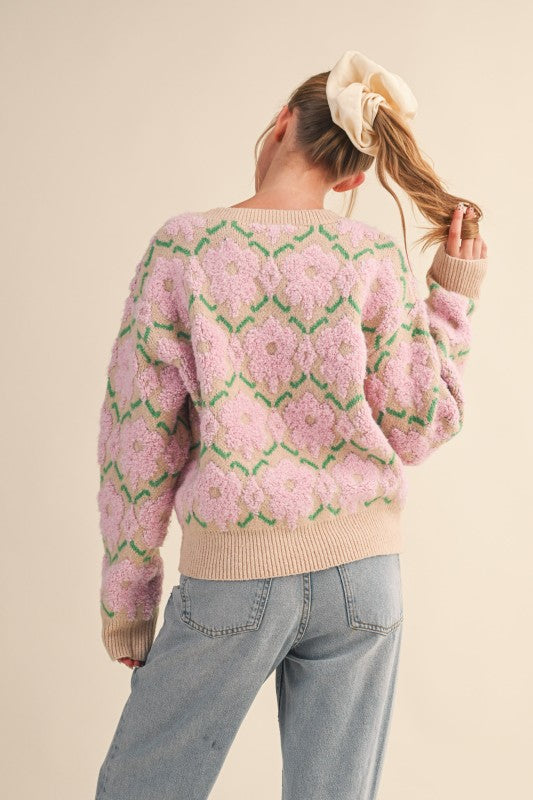 Kacee Floral Sweater