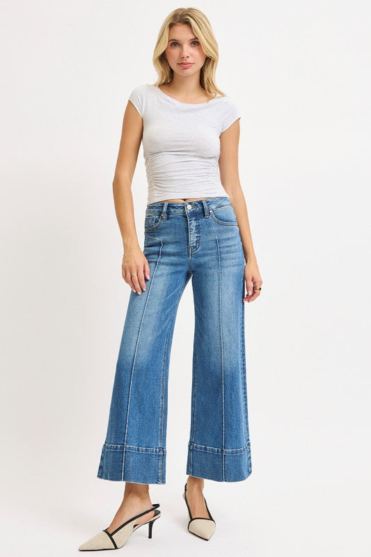 Juniper Pintuck Crop Jean