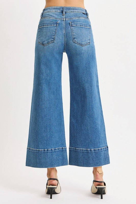 Juniper Pintuck Crop Jean