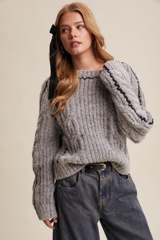 Lucinda Cable Knit Sweater