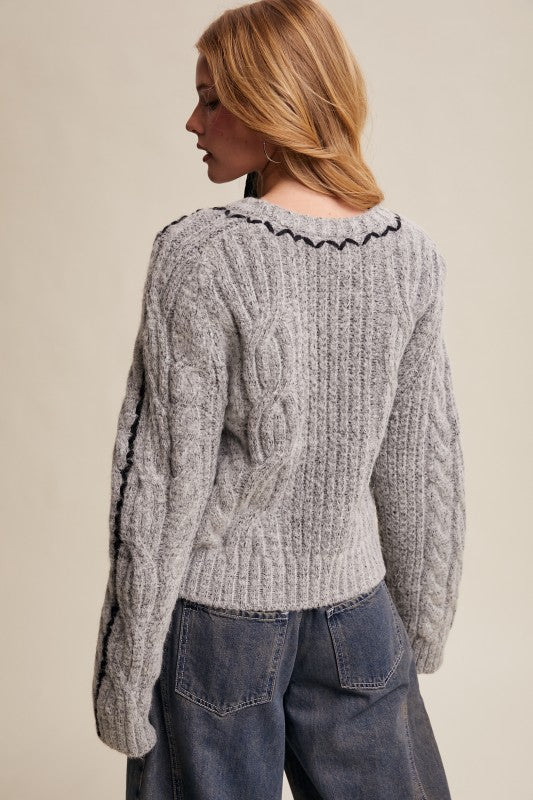 Lucinda Cable Knit Sweater