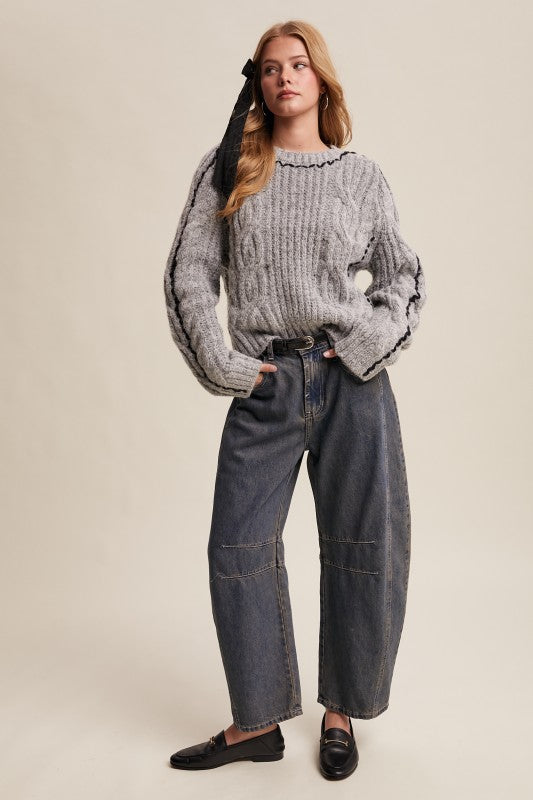 Lucinda Cable Knit Sweater