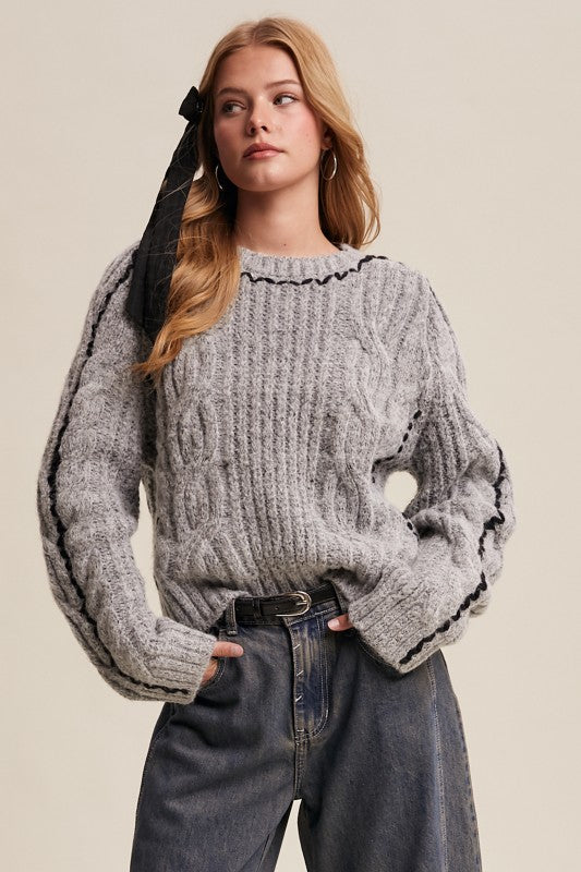 Lucinda Cable Knit Sweater