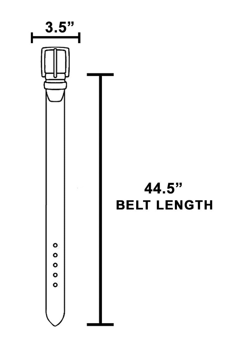 Vegan Leather Grommet Disc Chain Belt