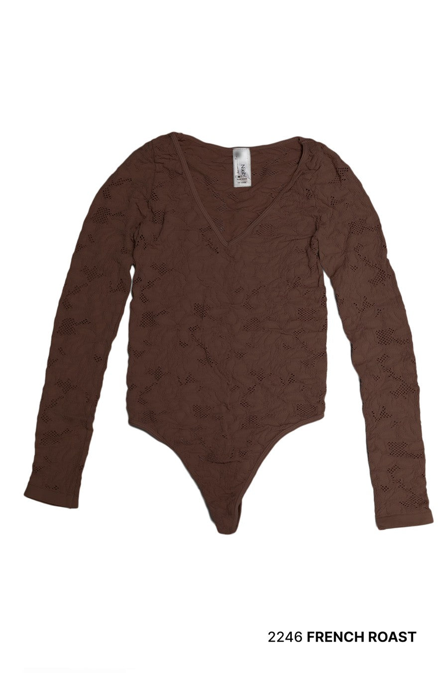 Payton Lace Bodysuit French Roast