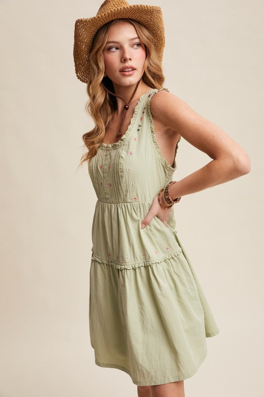 Judy Mini Tiered Dress