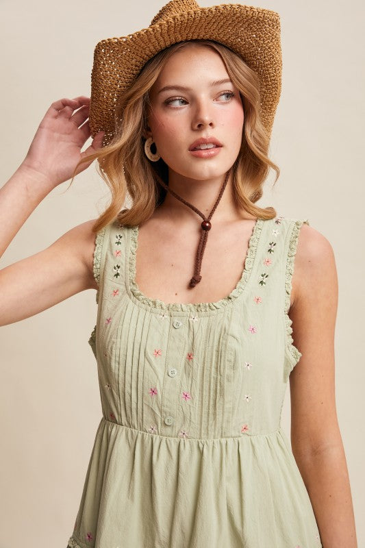 Judy Mini Tiered Dress