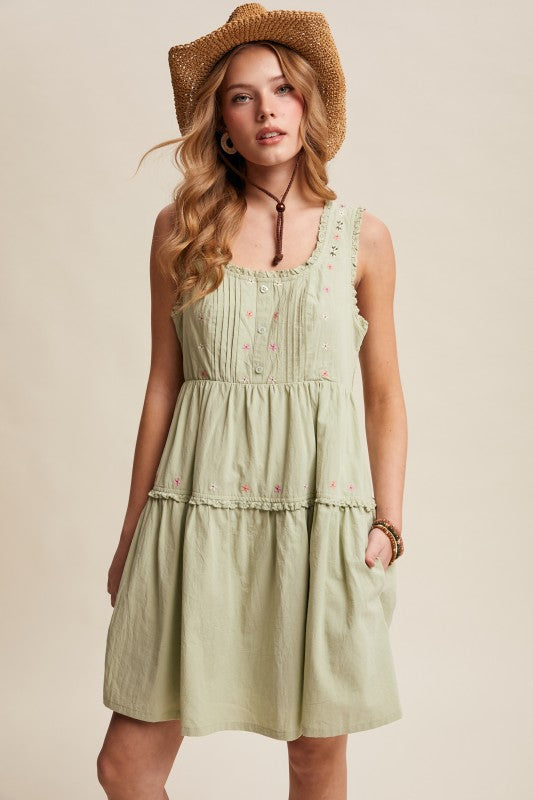 Judy Mini Tiered Dress