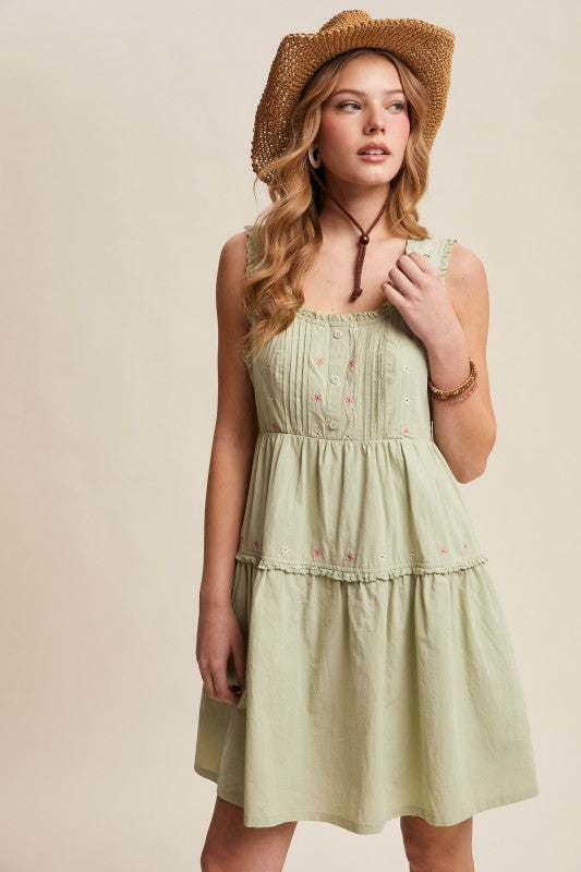 Judy Mini Tiered Dress