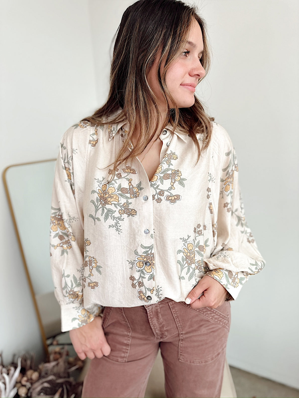Alicia Floral Top