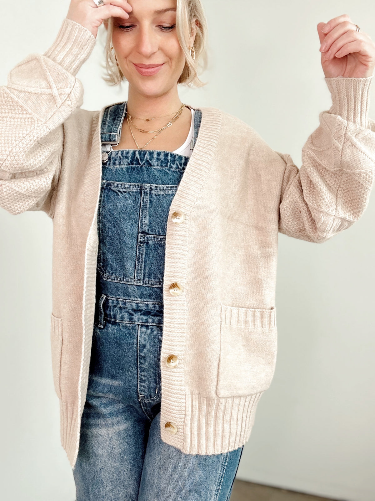 Haven Knit Cardigan Oatmeal