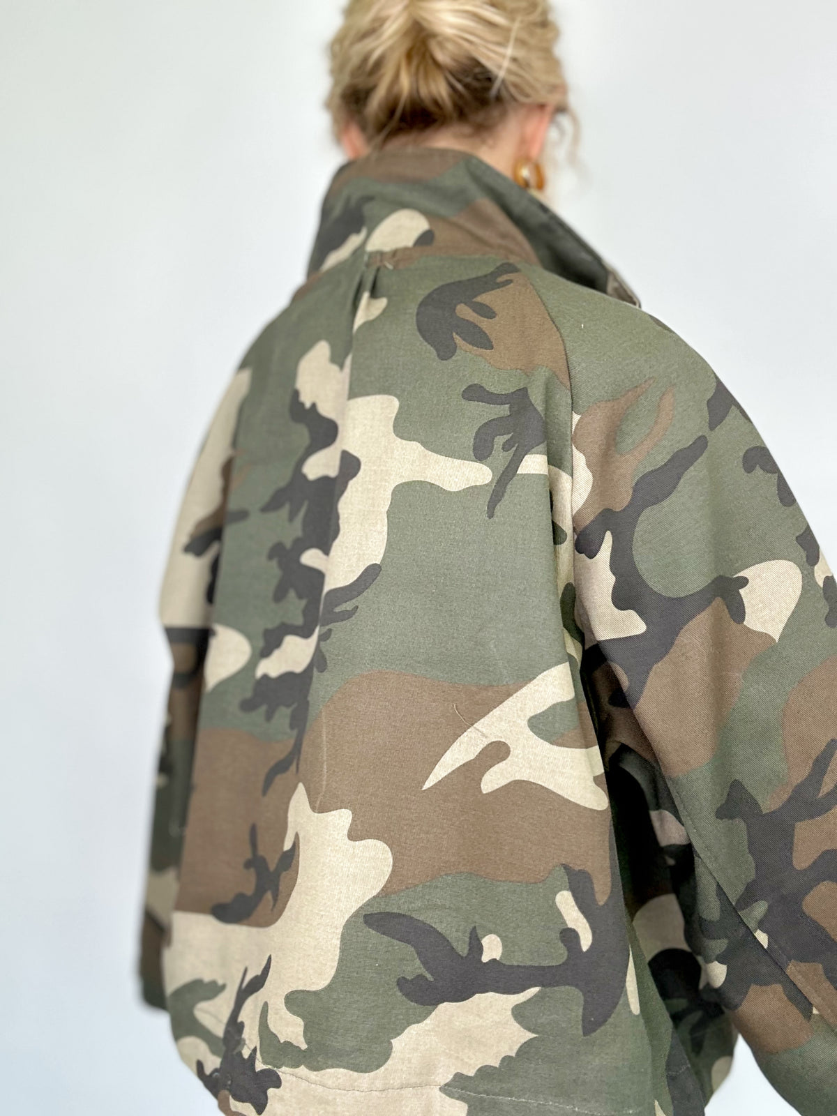 Adalyn Camo Windbreaker Jacket
