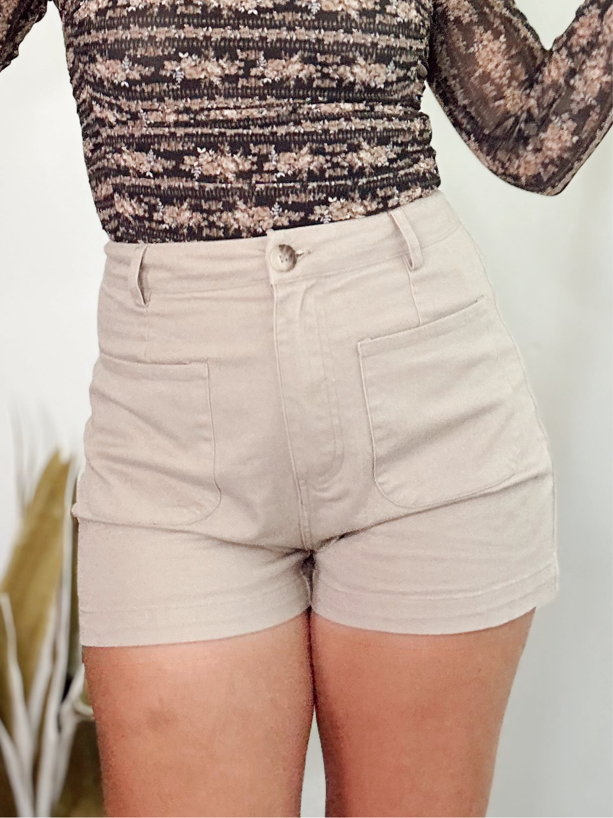 Anna Shorts Tan