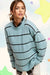 Carol Stripe Sweater, Overcast Sky