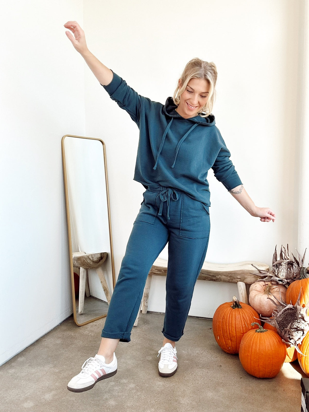 Evie Everyday Hoodie Midnight Navy