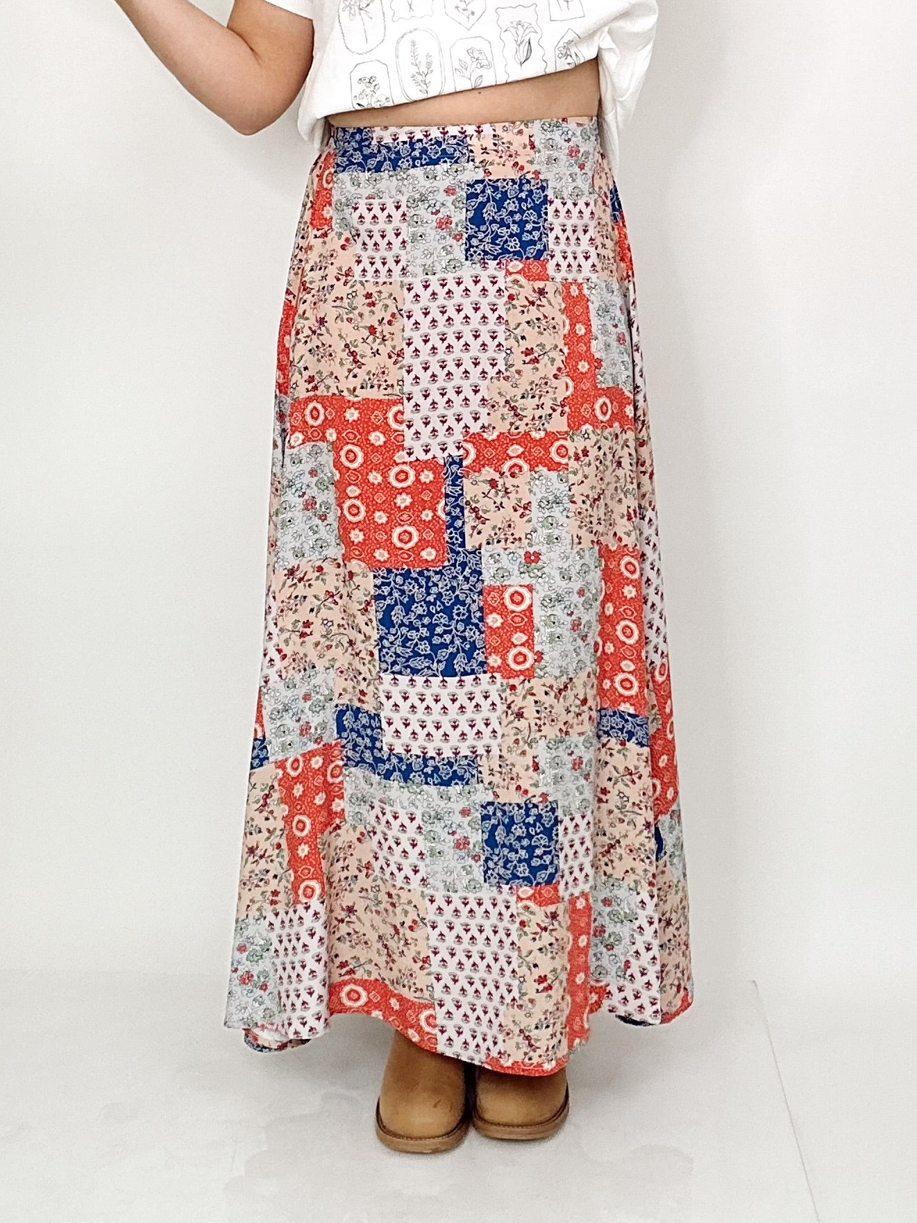 Breille Print Skirt