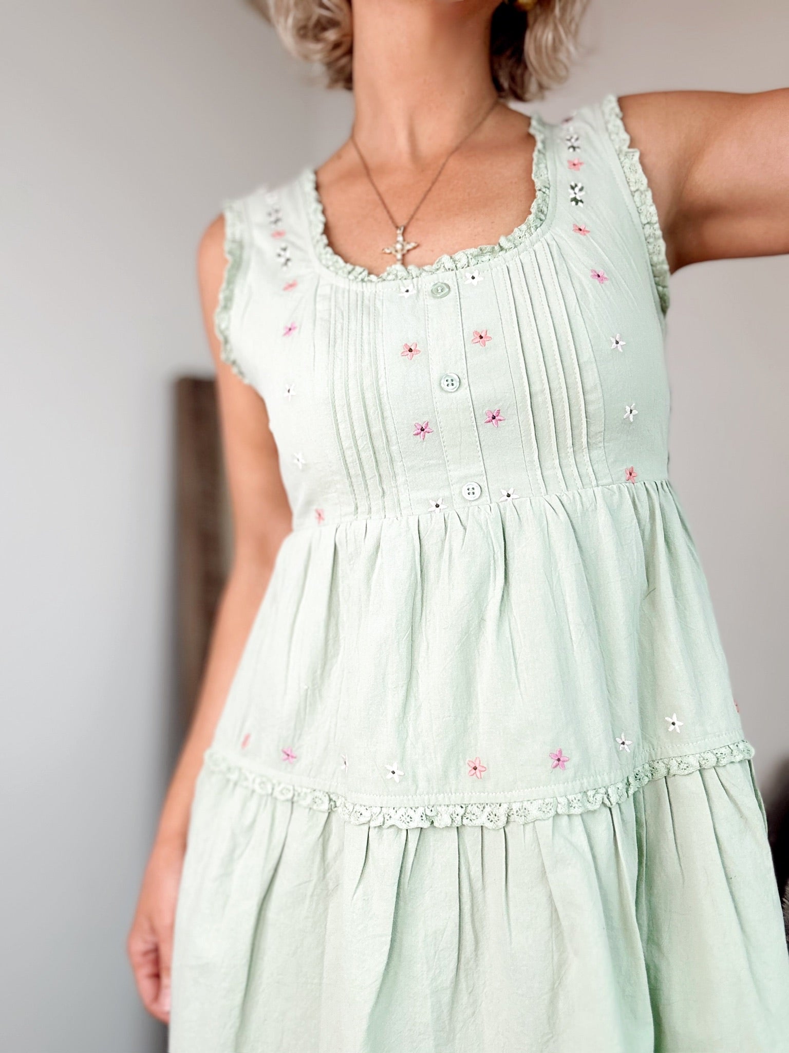 Judy Mini Tiered Dress