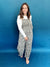 Rylie Denim Overall Animal Print