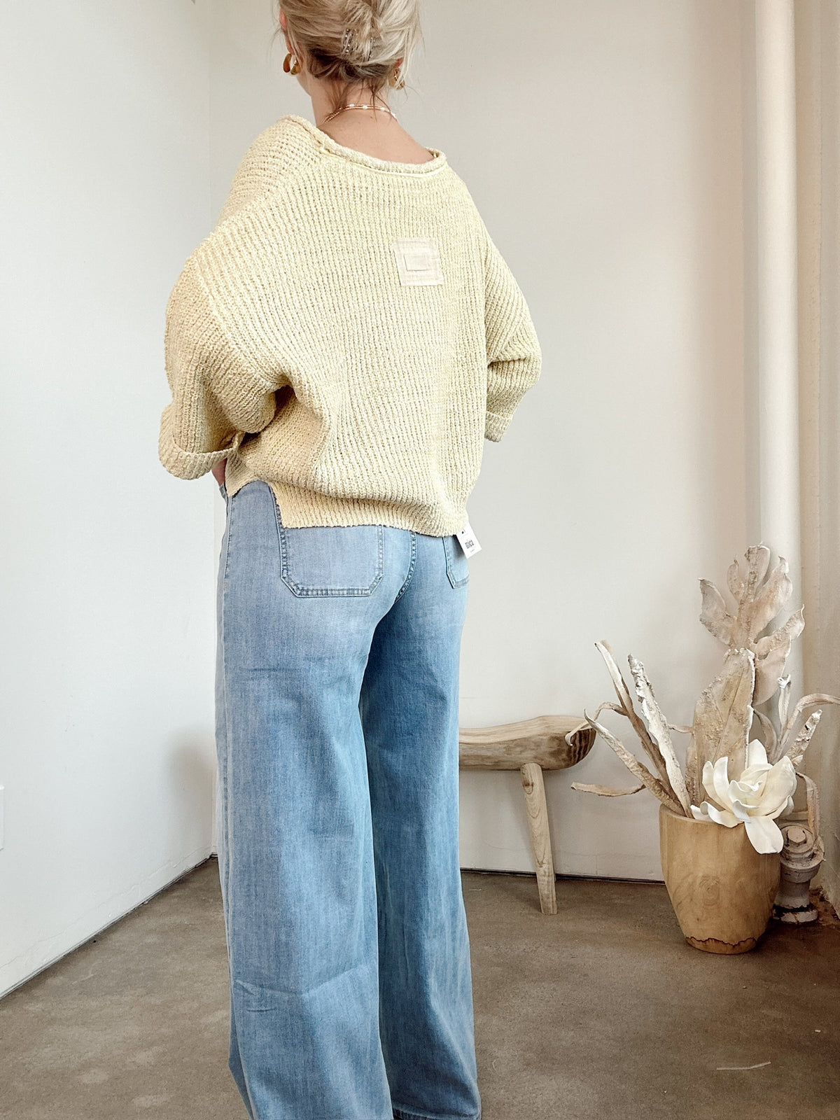 Hayes High Rise Wide Leg Jeans