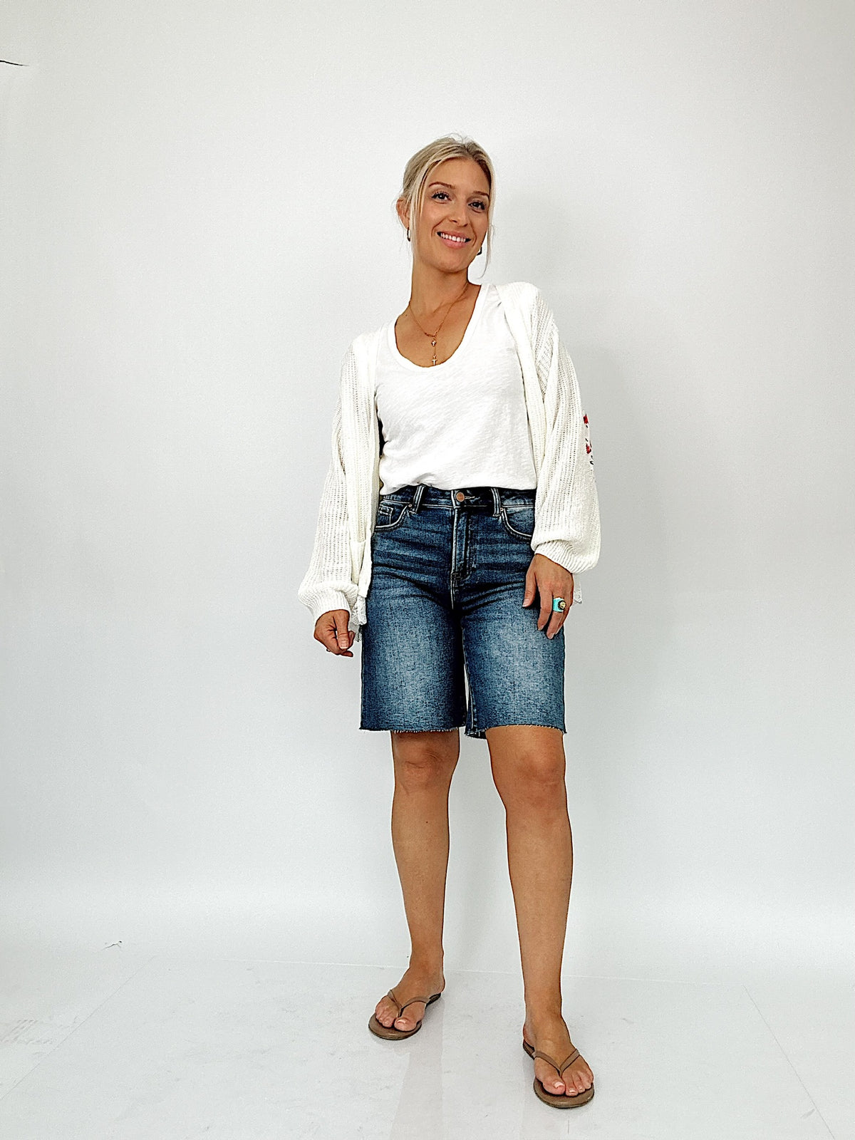 Elaine High Rise Bermunda Shorts