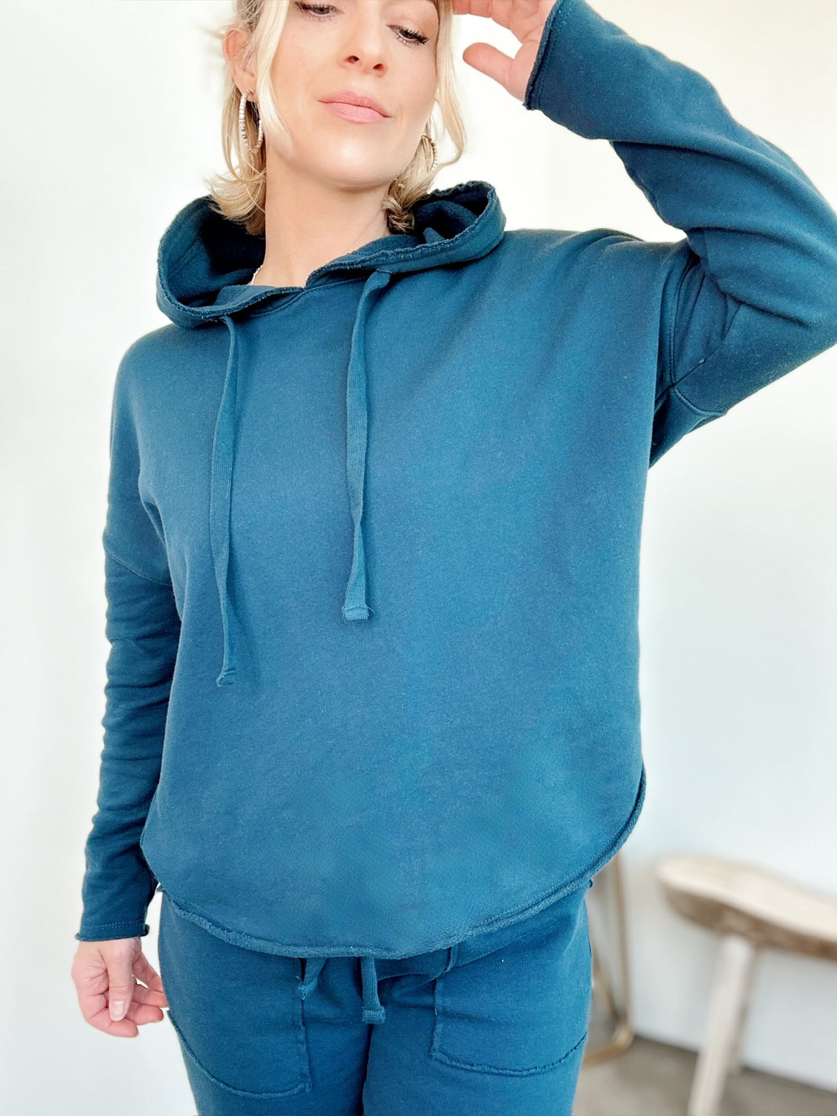 Evie Everyday Hoodie Midnight Navy