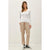 Petra Scoop Neck Long Sleeve Tee Off White