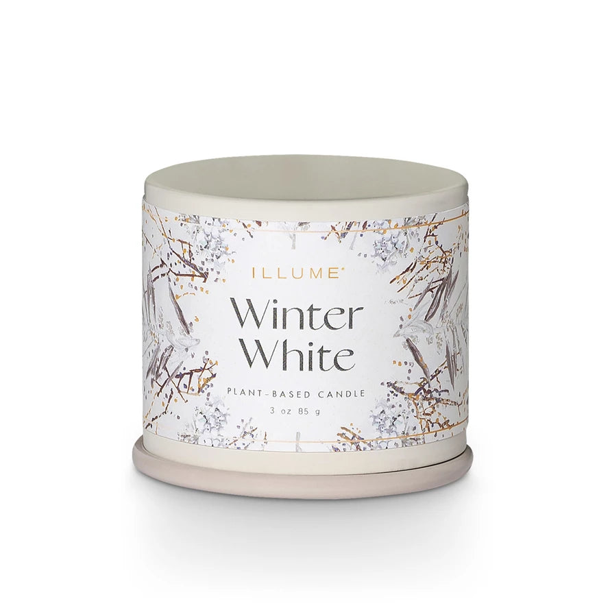 Winter White Mini Tin