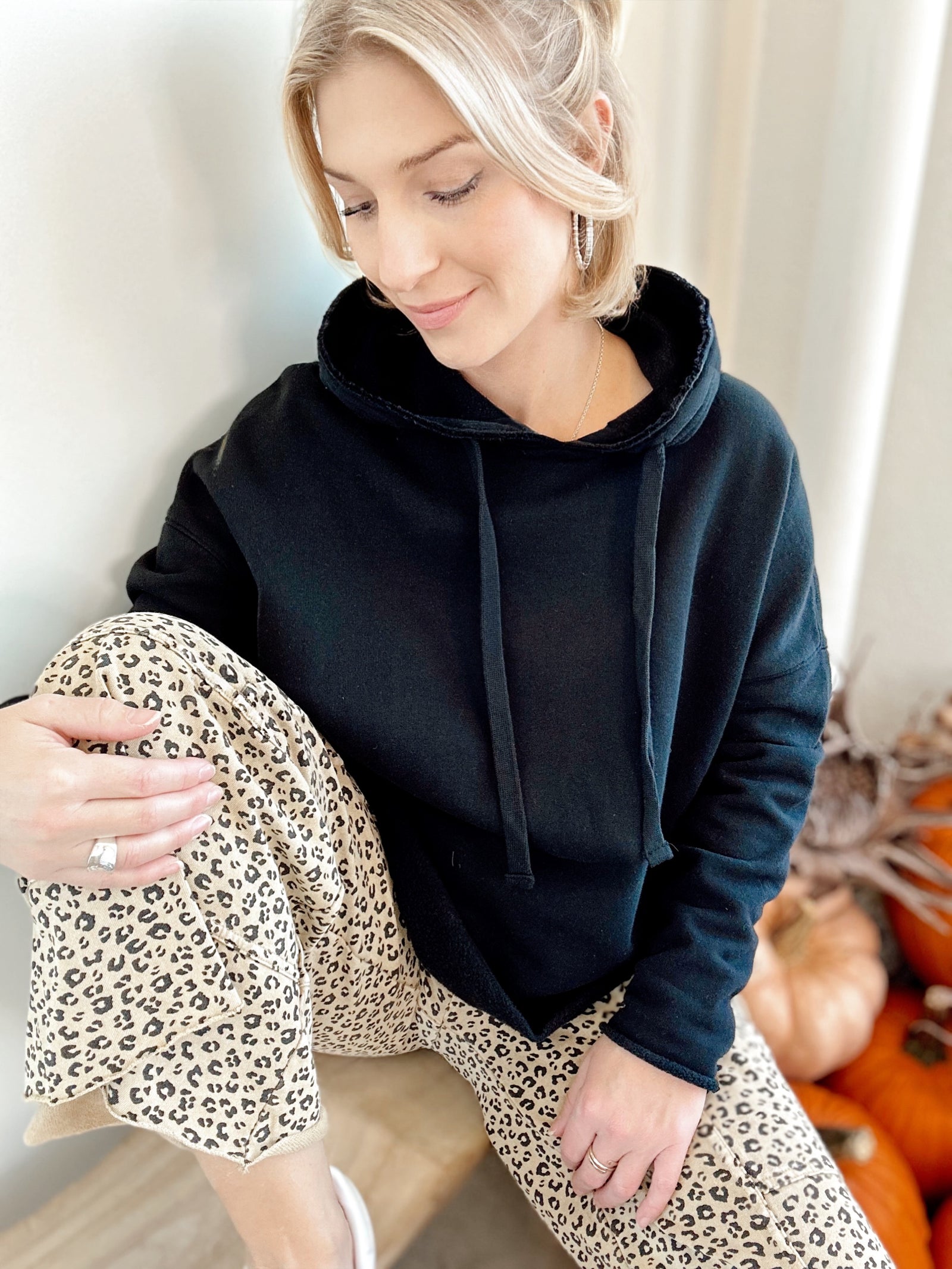 Evie Everyday Hoodie Black