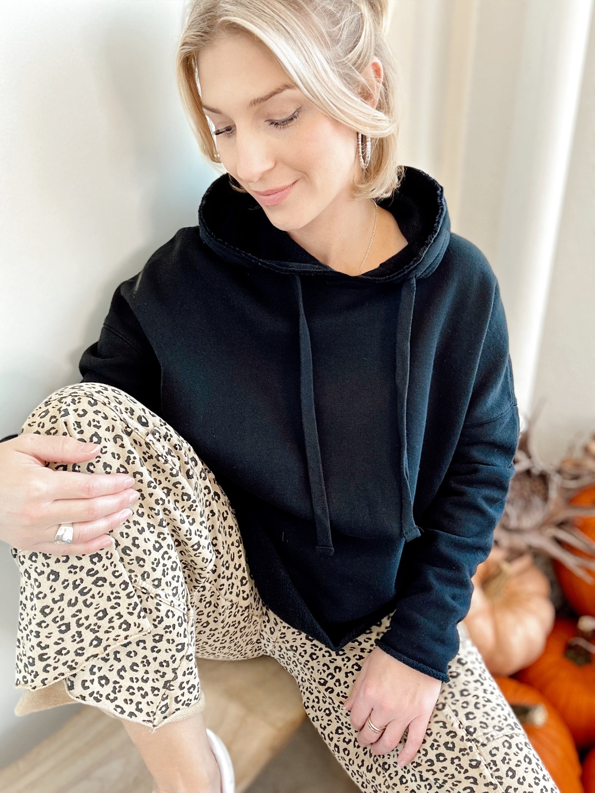 Evie Everyday Hoodie Black