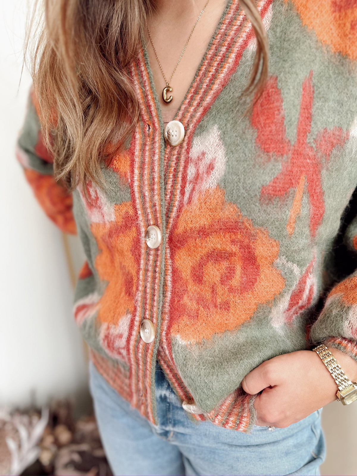 Olivia Floral Cardigan