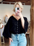 Erin Embroidered Blouse Black