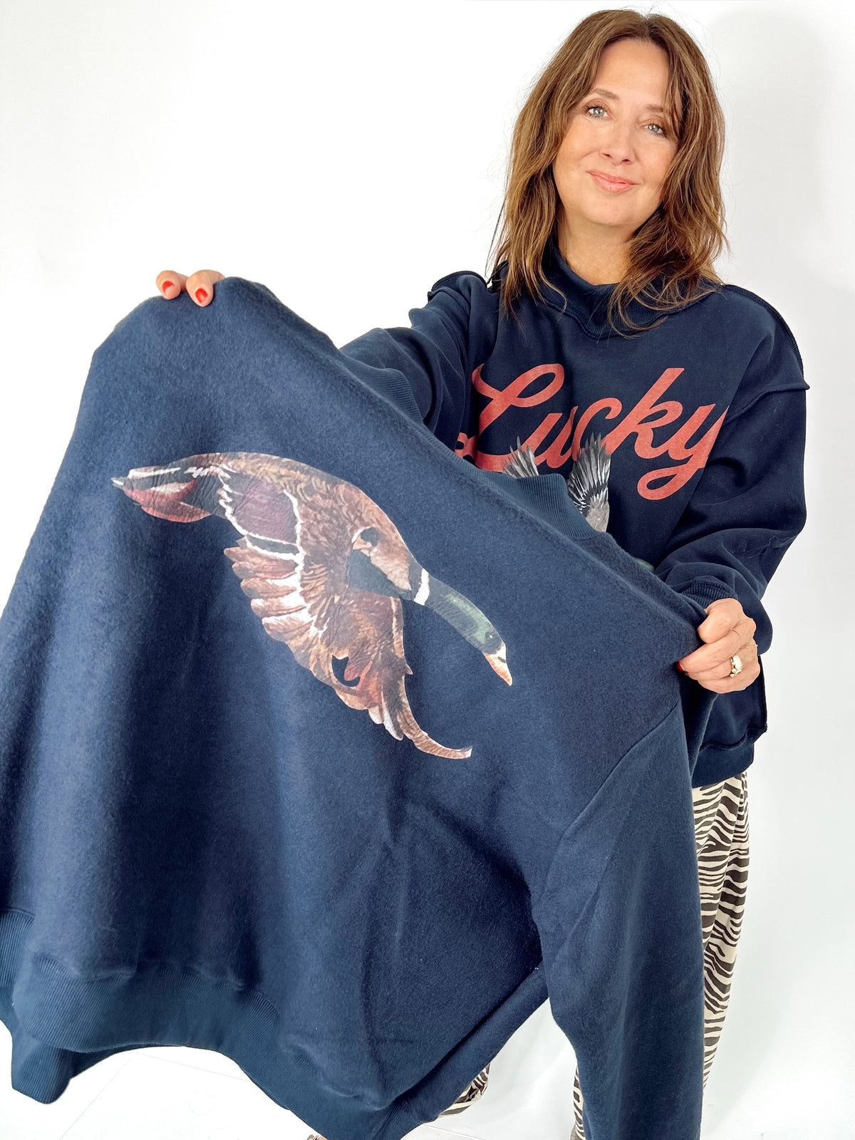Lucky &amp; Mallard Reversible Sweatshirt