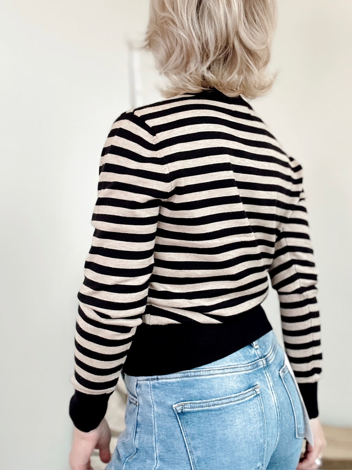 McKinley Stripped Crop Sweater