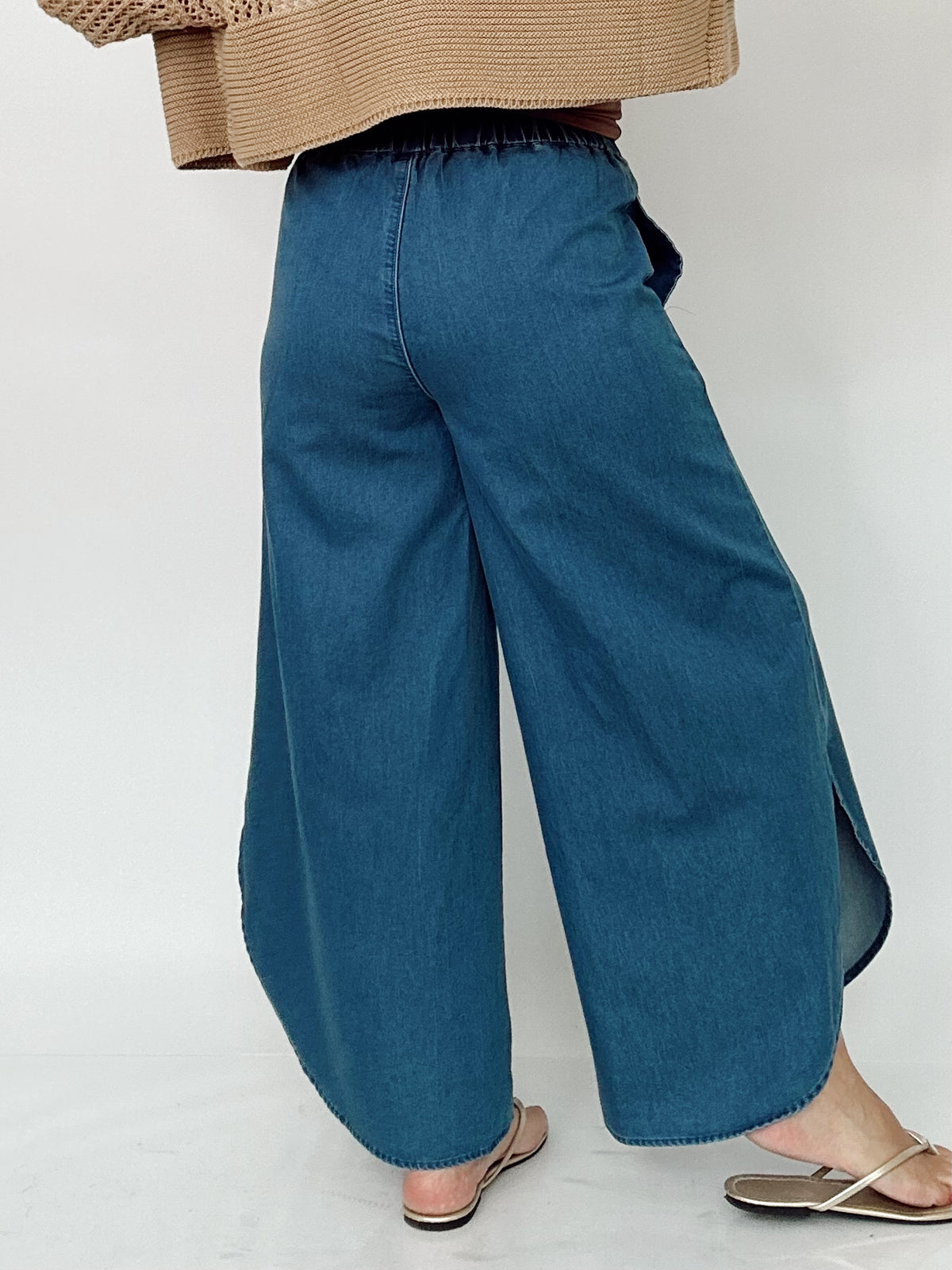 Nellie Tulip Washed Jeans Vintage Deep Denim