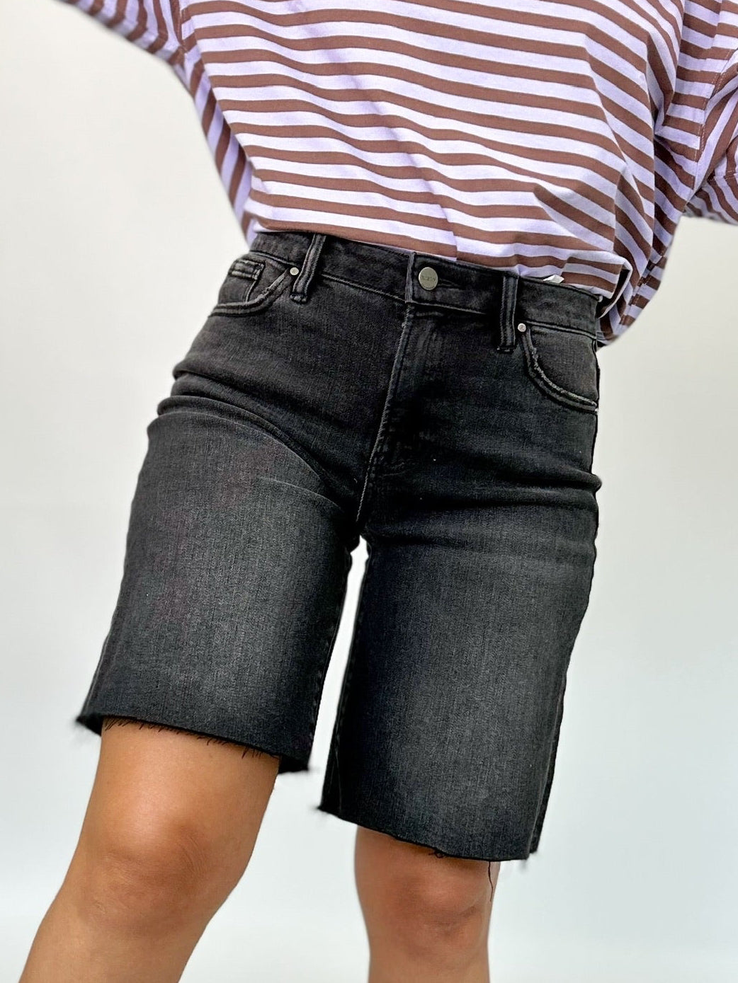 Lyla High Rise Bermuda Shorts