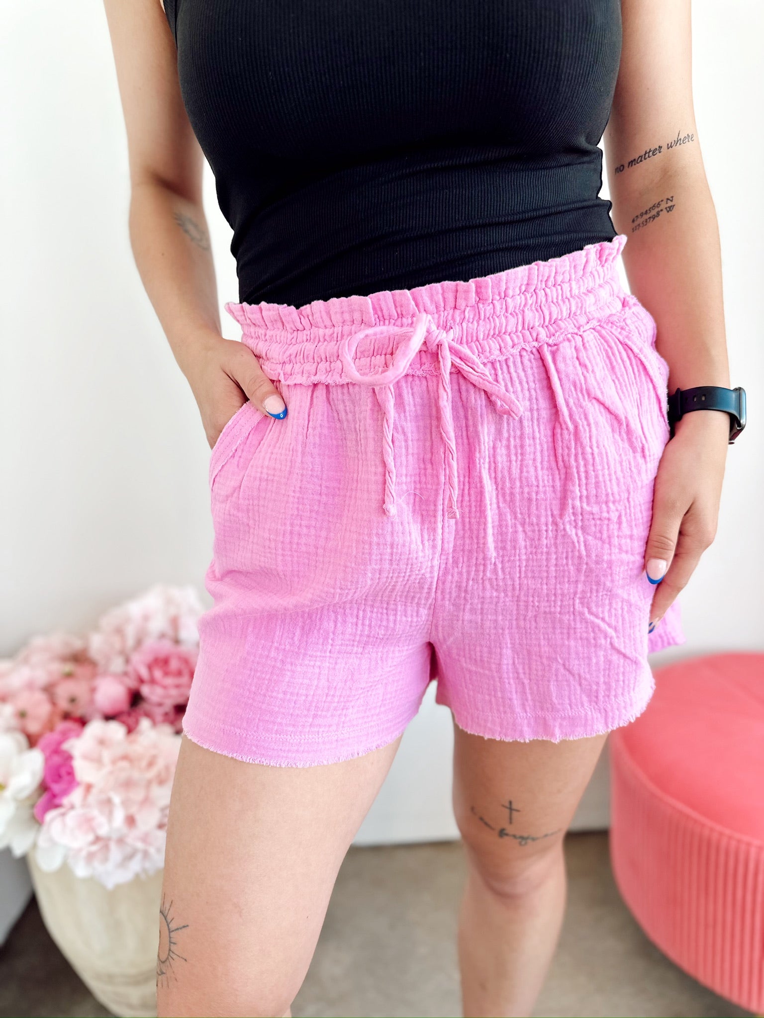 Grace Shorts Candy Pink