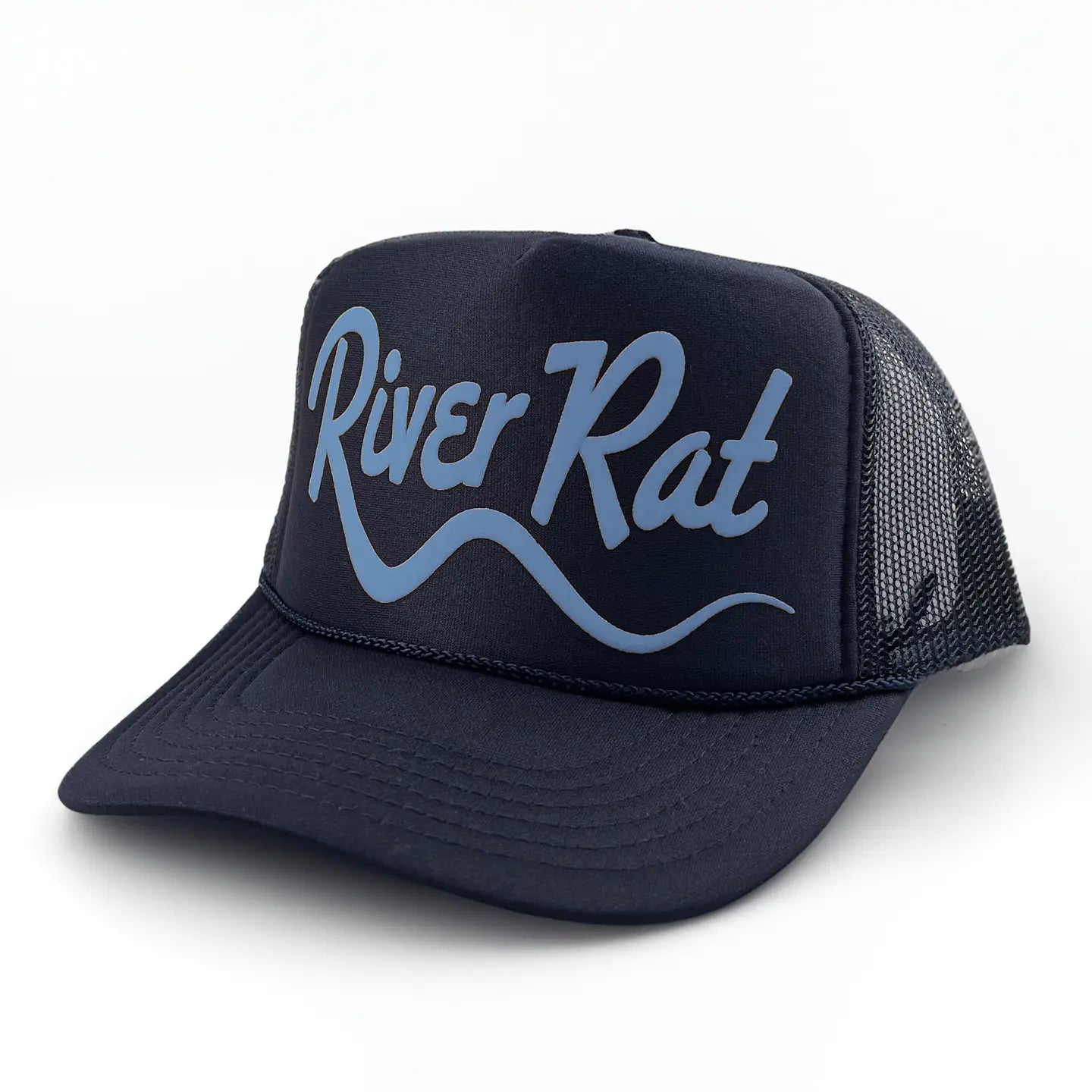 River Rat Trucker Hat Navy