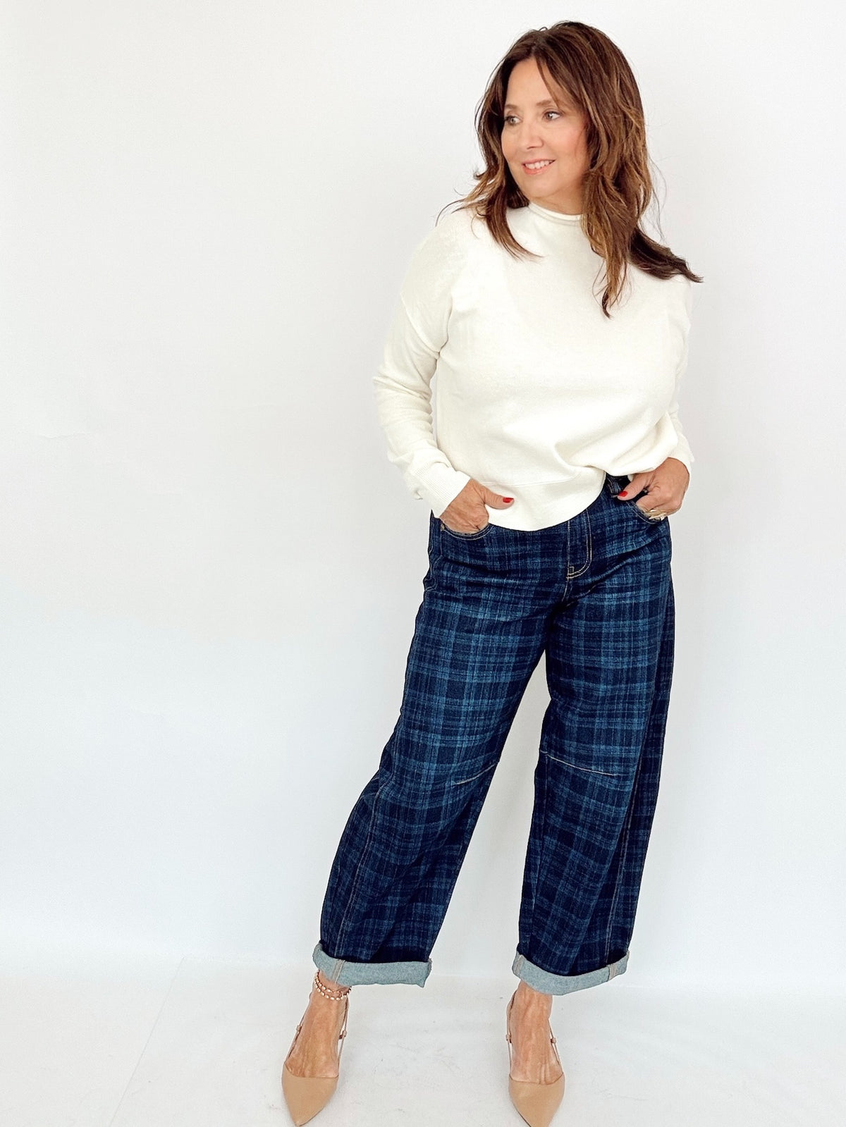Stella Mock Neck Sweater