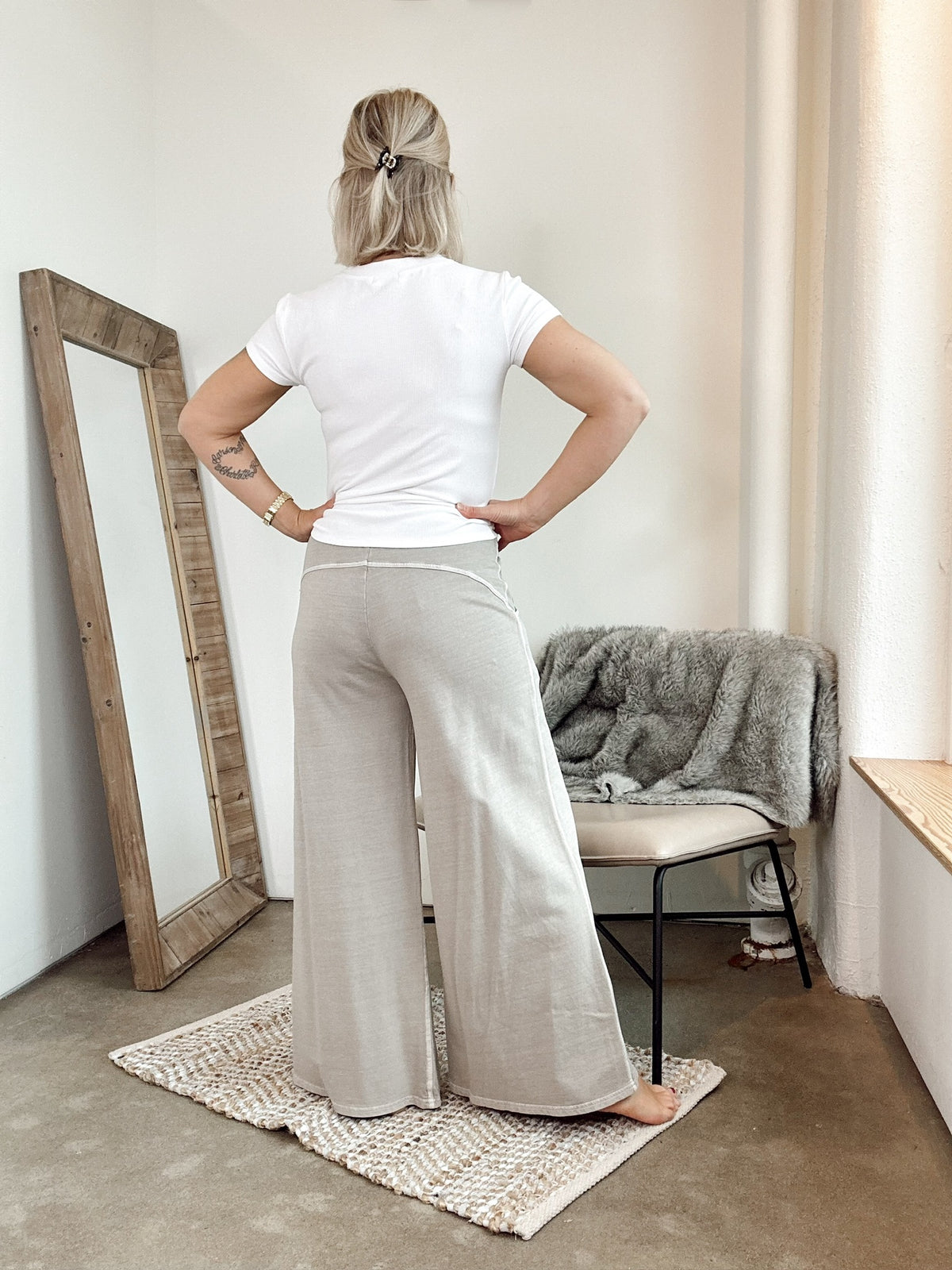 Lucy Terry Pants Ash Mocha