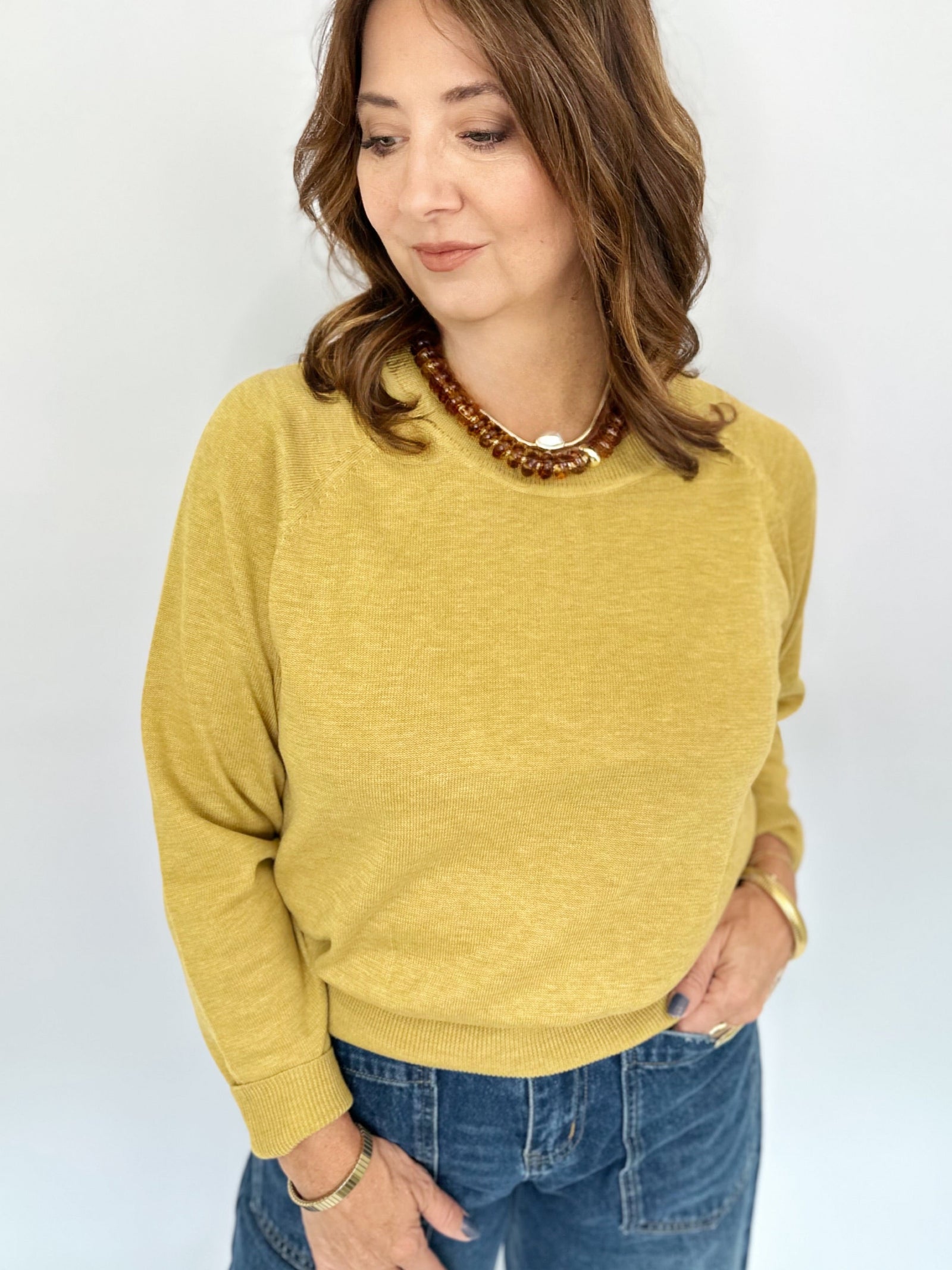 Lauren Raglan Sweater Top