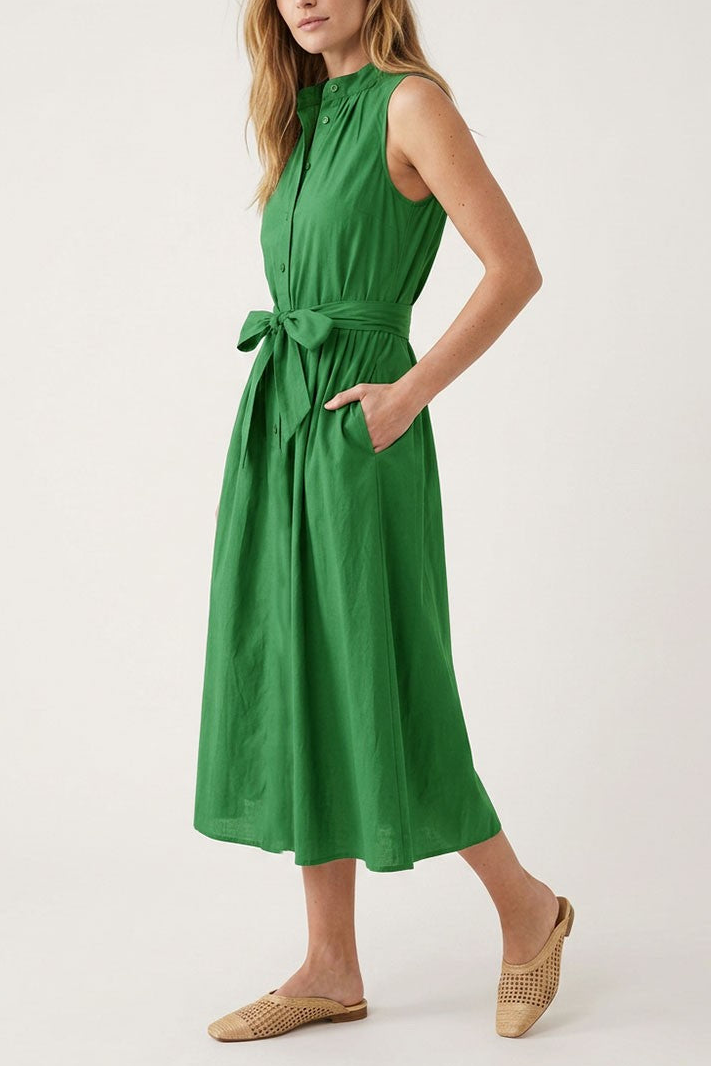 Mallory Maxi Shirt Dress