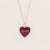 Mom Heart Locket Necklace